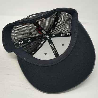 Pacific Headwear Baseball Cap Gray XL Nunhems BASF We Create Chemistry Mesh Hat