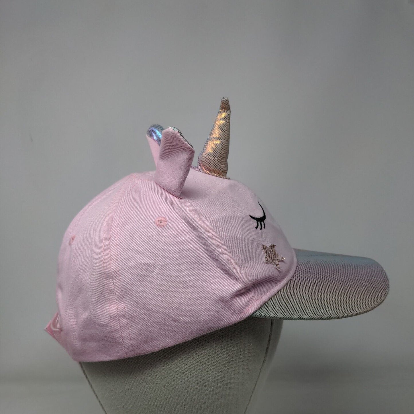 Unicorn Strapback Hat Pink One Size Adjustable 6 Panel Wonder Nation
