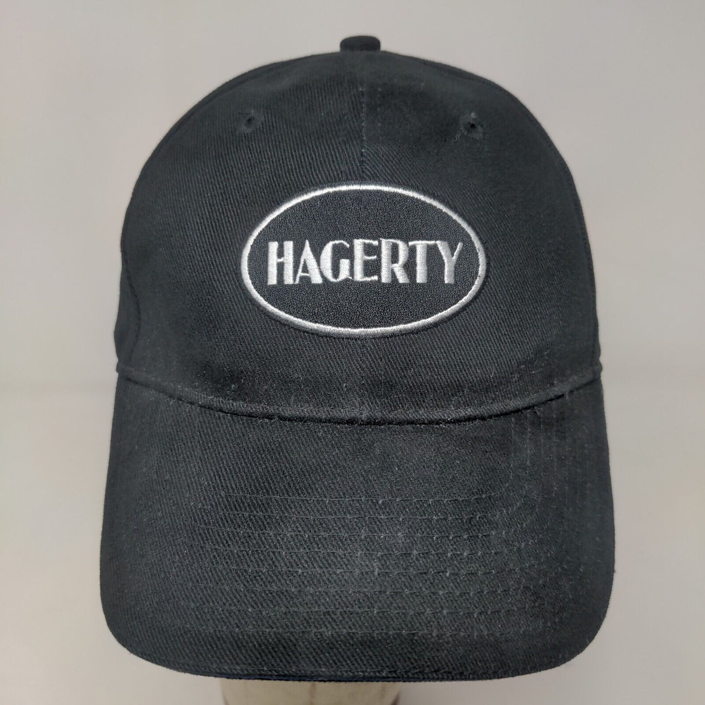 Mainstream Marketing Men's Slideback Hat Black OSFM Embroidered Hagerty Logo