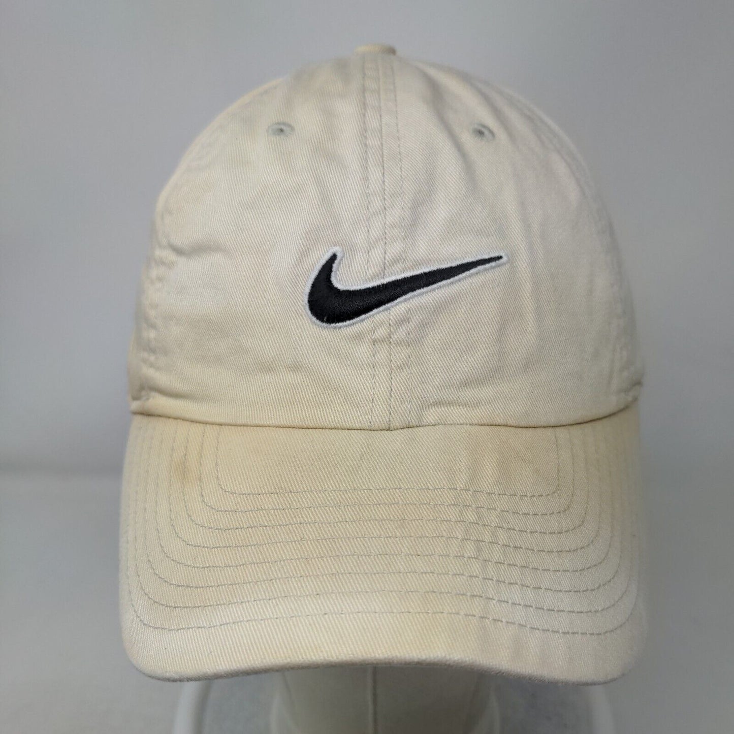 Nike Swoosh Slideback Hat Cream OSFM Embroidered S1ze Heritage86