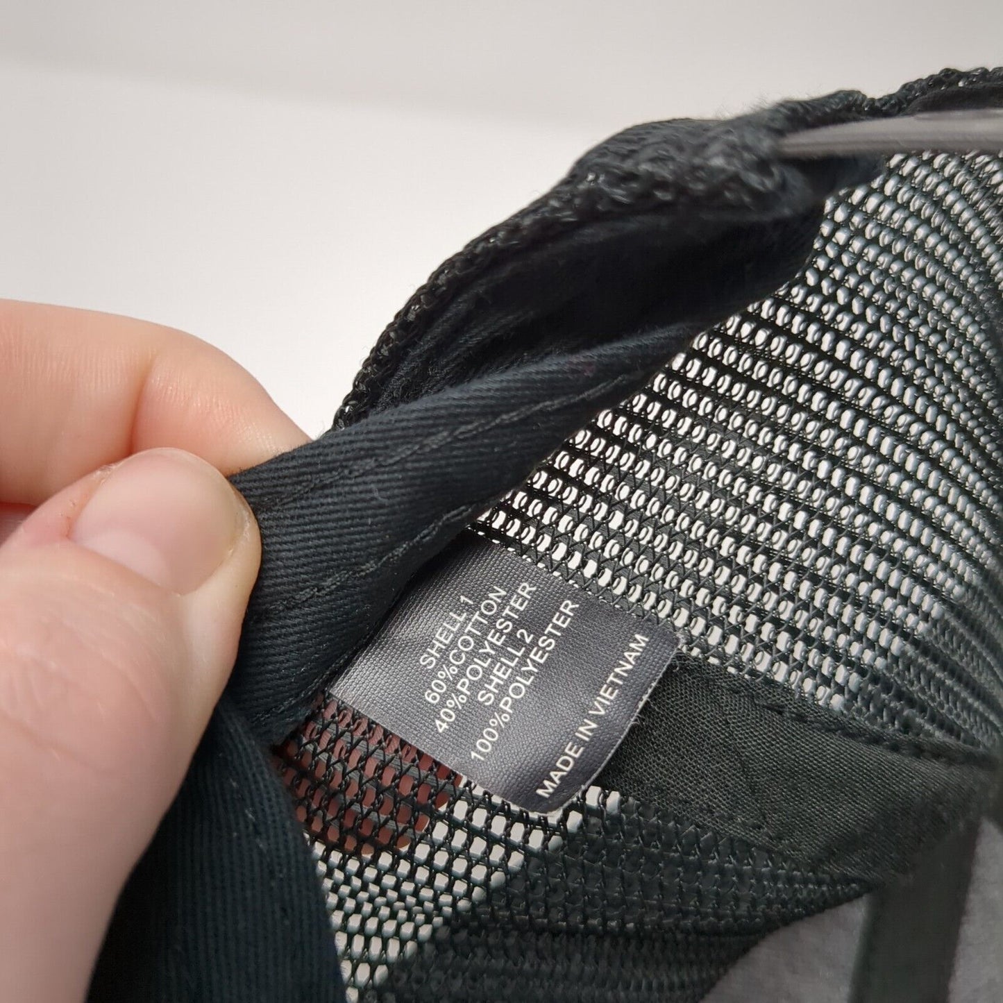 Cascade Moto Oregon Snapback Trucker Hat Black OS Adjustable Mesh Richardson