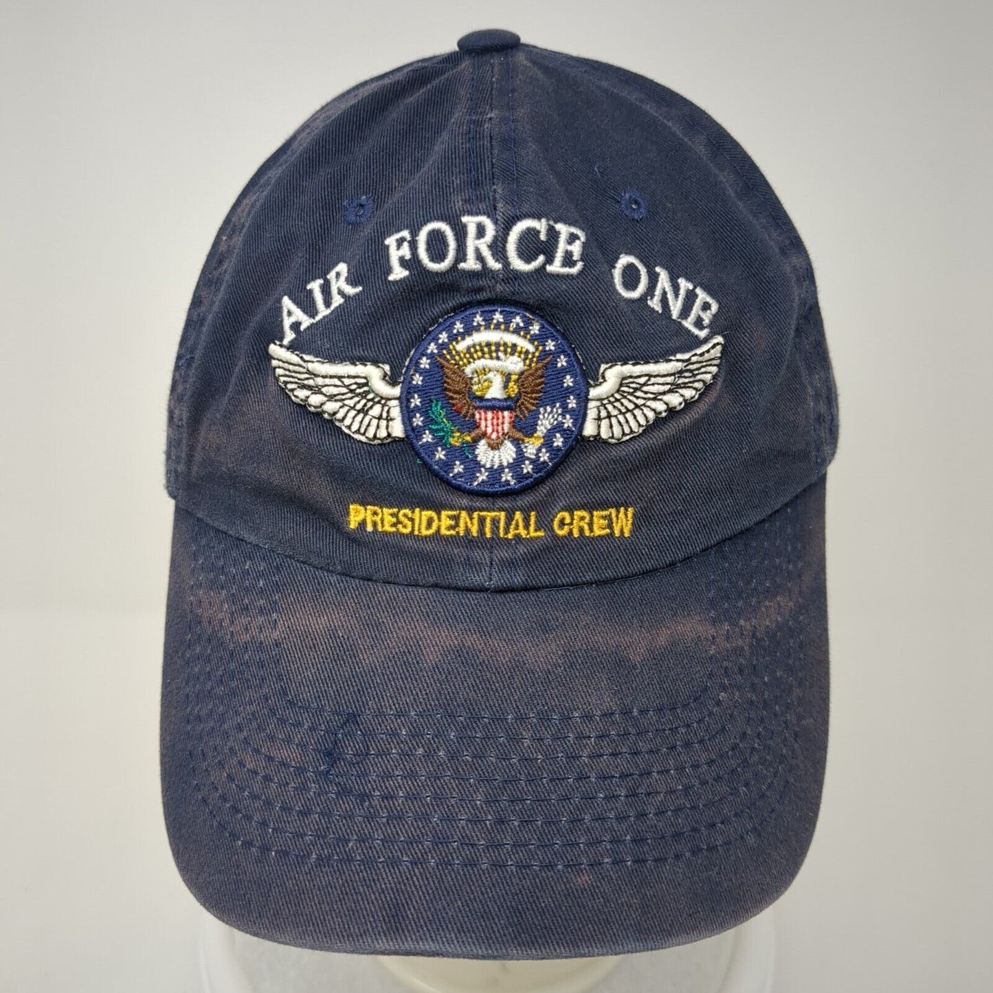 Air Force One Presidential Crew Slideback Hat Blue One Size Adjustable