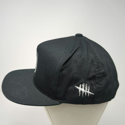 Yupoong 5 Panel Hat Black One Size Dead by Daylight Logo Snapback Flat Brim