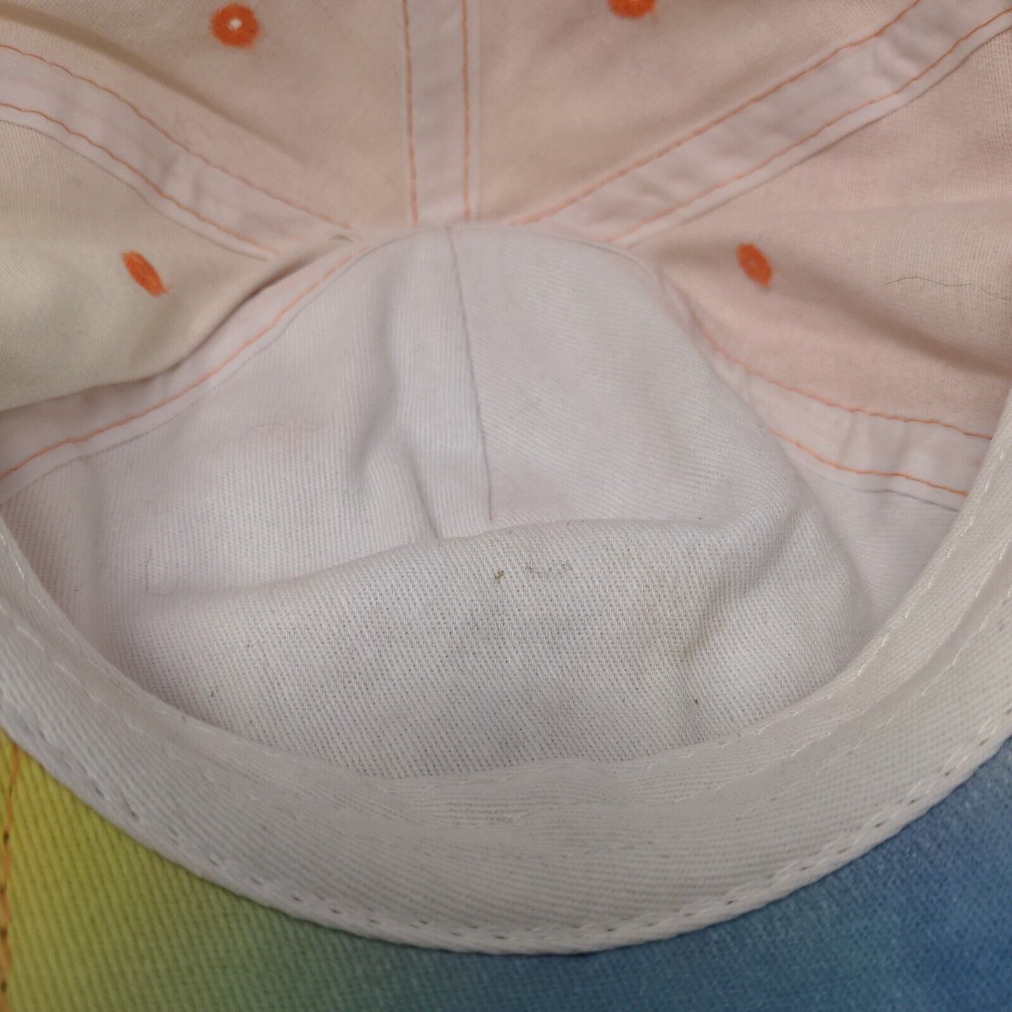 Malibu Snapback Hat Multicolor One Size Adjustable Embroidered Tie Dye Rope