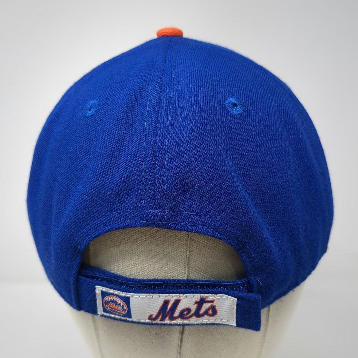 New Era New York Mets MLB Blue Baseball Cap One Size 9FORTY Adjustable Strap Hat