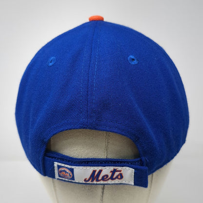 New Era New York Mets MLB Blue Baseball Cap One Size 9FORTY Adjustable Strap Hat