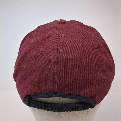 BBB New York Baseball Cap Red One Size Stretch Lightweight 6 Panel Blank