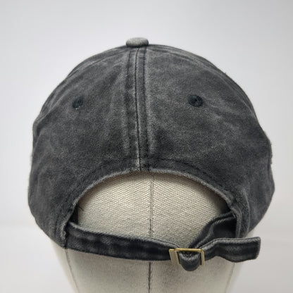 Gray Baseball Cap One Size Black Rebel Indian Dakota Embroidered Adjustable Hat