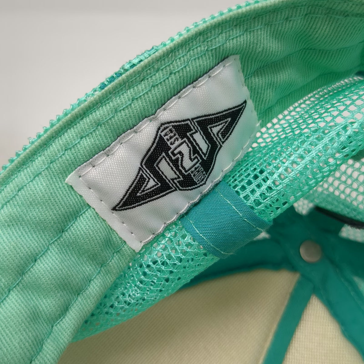 Surf N Sea Green Trucker Hat One Size Mesh Foam Distressed Patch Snapback Hawaii