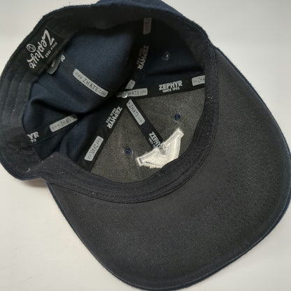 BYU Cougars NCAA Zephyr Hat Blue 7 7/8 Fitted Embroidered Logo Polyester Solid