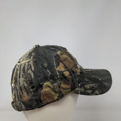 Priority One Slideback Hat Camouflage OSFM One Size Embroidered Outdoor Cap