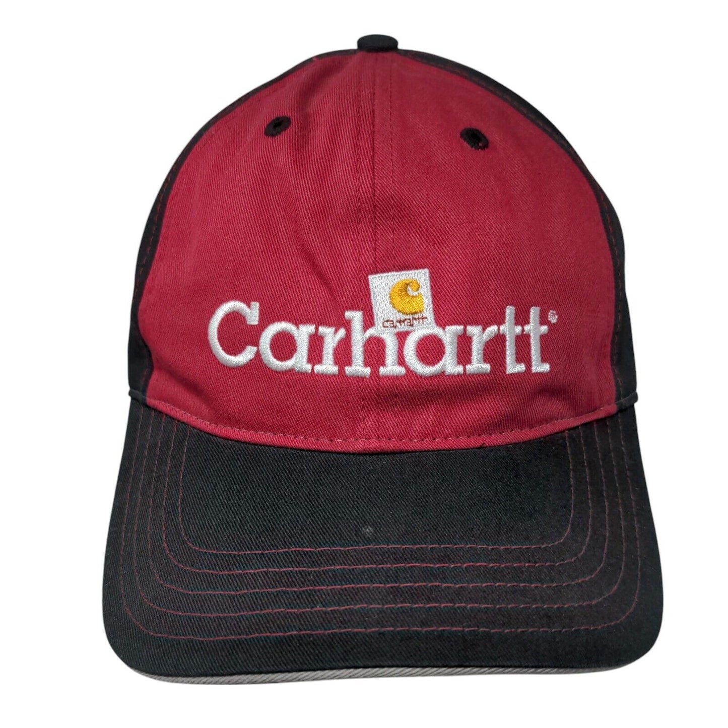 Carhartt Strapback Hat Multicolor OSFA Adjustable Embroidered Vented Holes