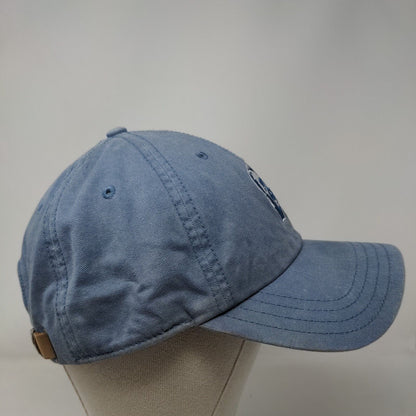 Rowdy Gentleman Slideback Hat Blue OSFM Adjustable Embroidered Logo 6 Panel