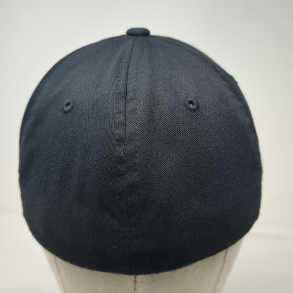 Flexfit Allstar Installations Baseball Cap Black M Fitted Structured Star Hat