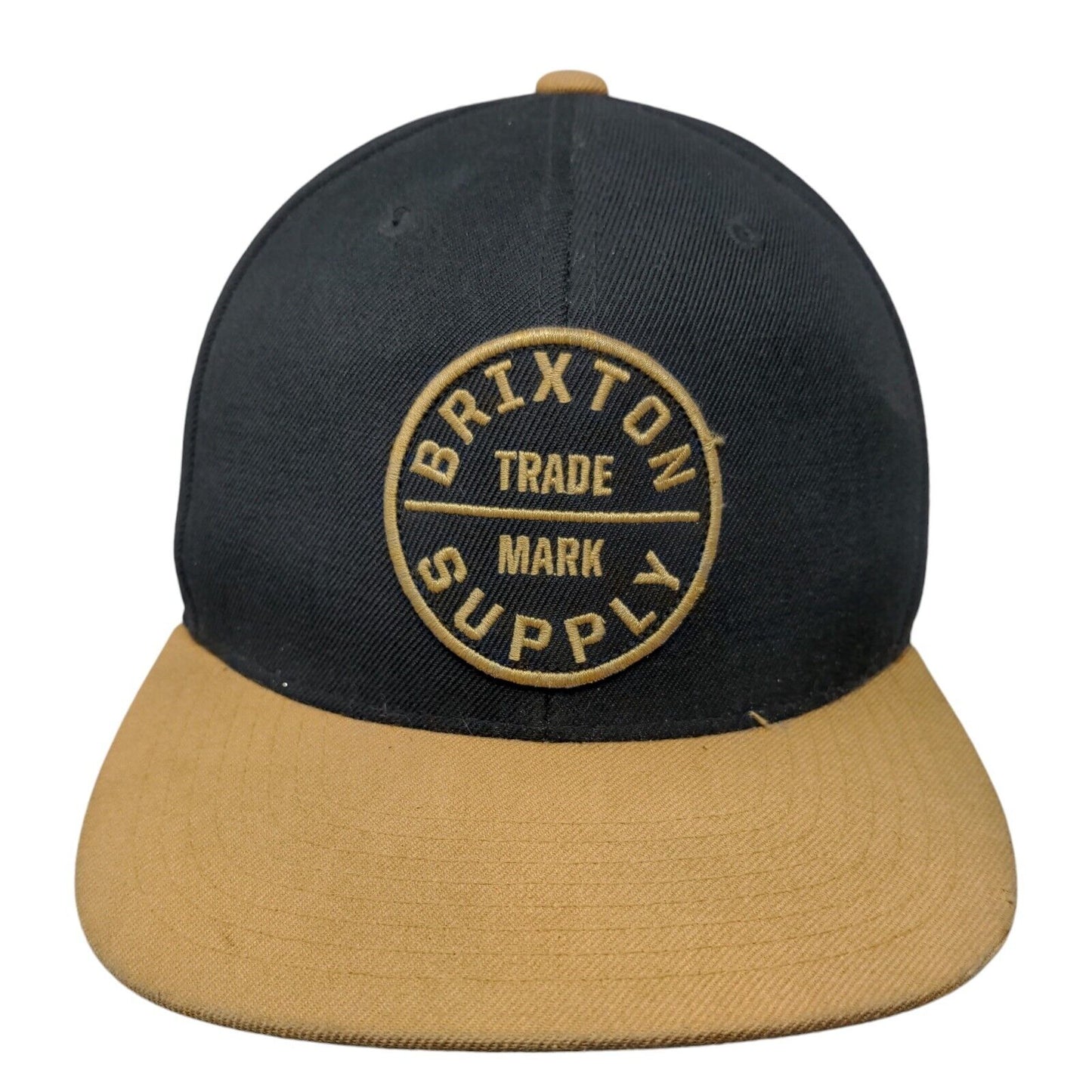 Brixton Supply Snapback Hat Multi One Size Embroidered Colorblock