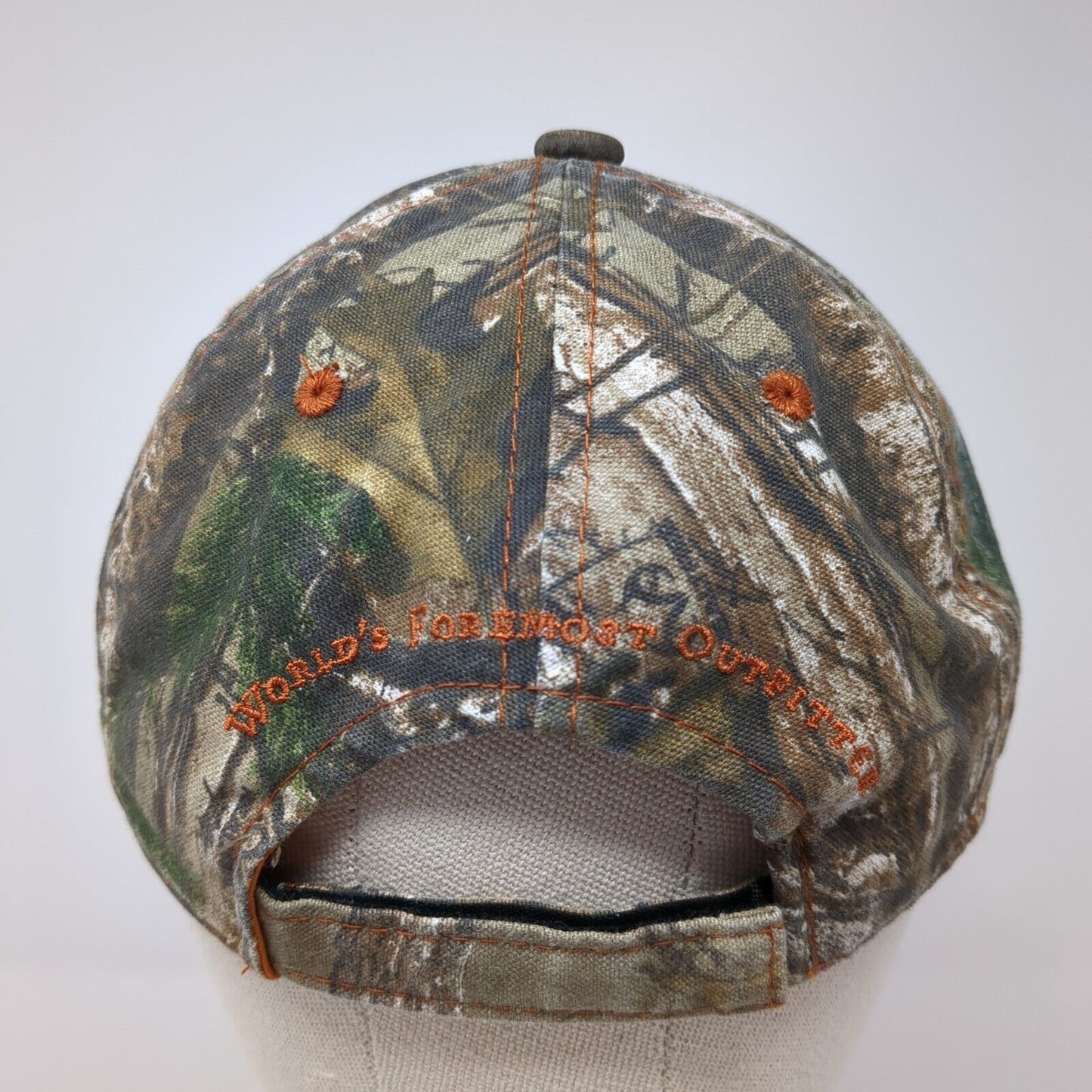 Cabela's Strapback Baseball Cap Multicolor OS Adjustable Camouflage Embroidered