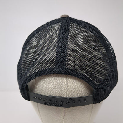 Quanta Snapback Trucker Hat Gray One Size Mesh Back Richardson 6 Panel