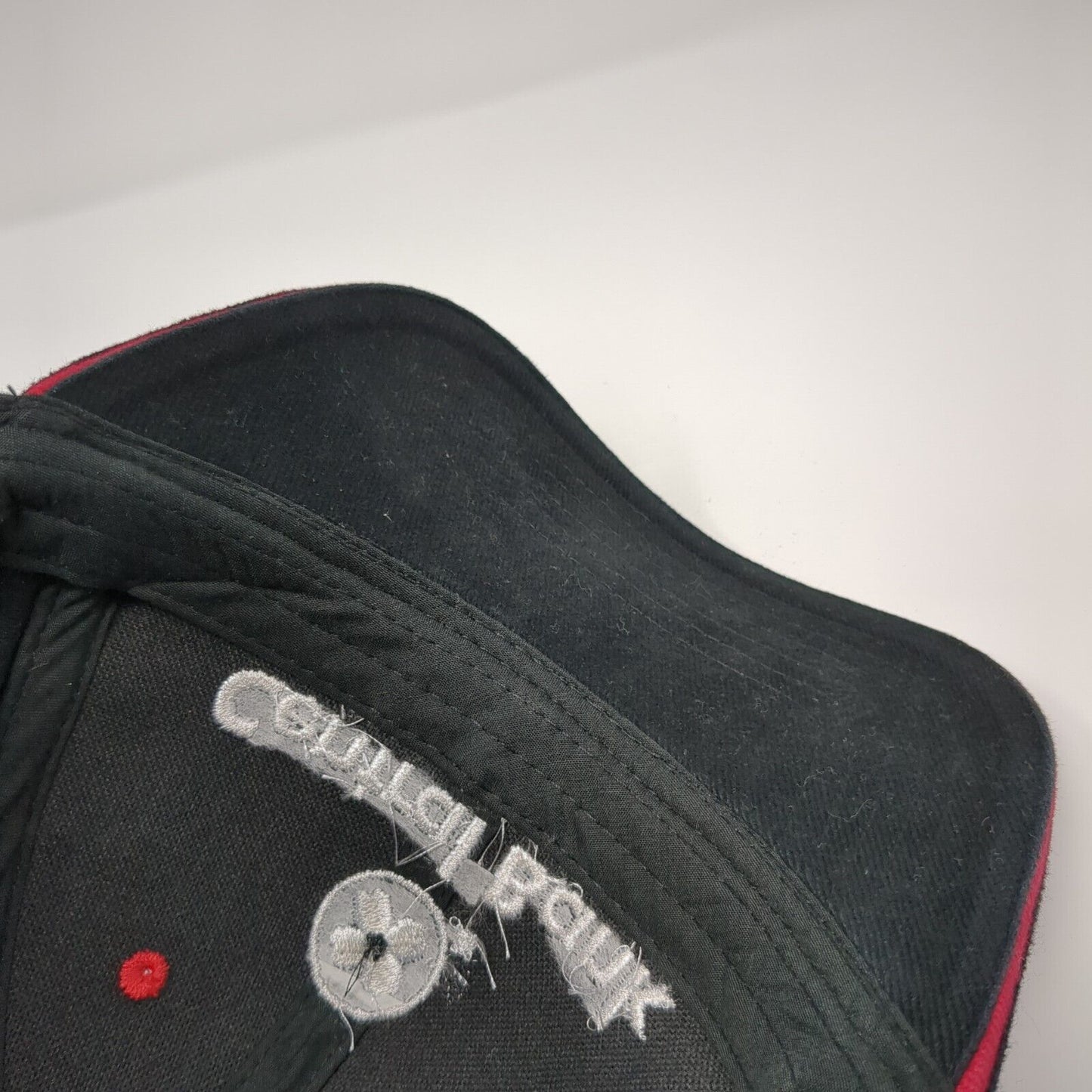 Central Bank of The Midwest Strapback Hat Black OS Adjustable Embroidered Otto