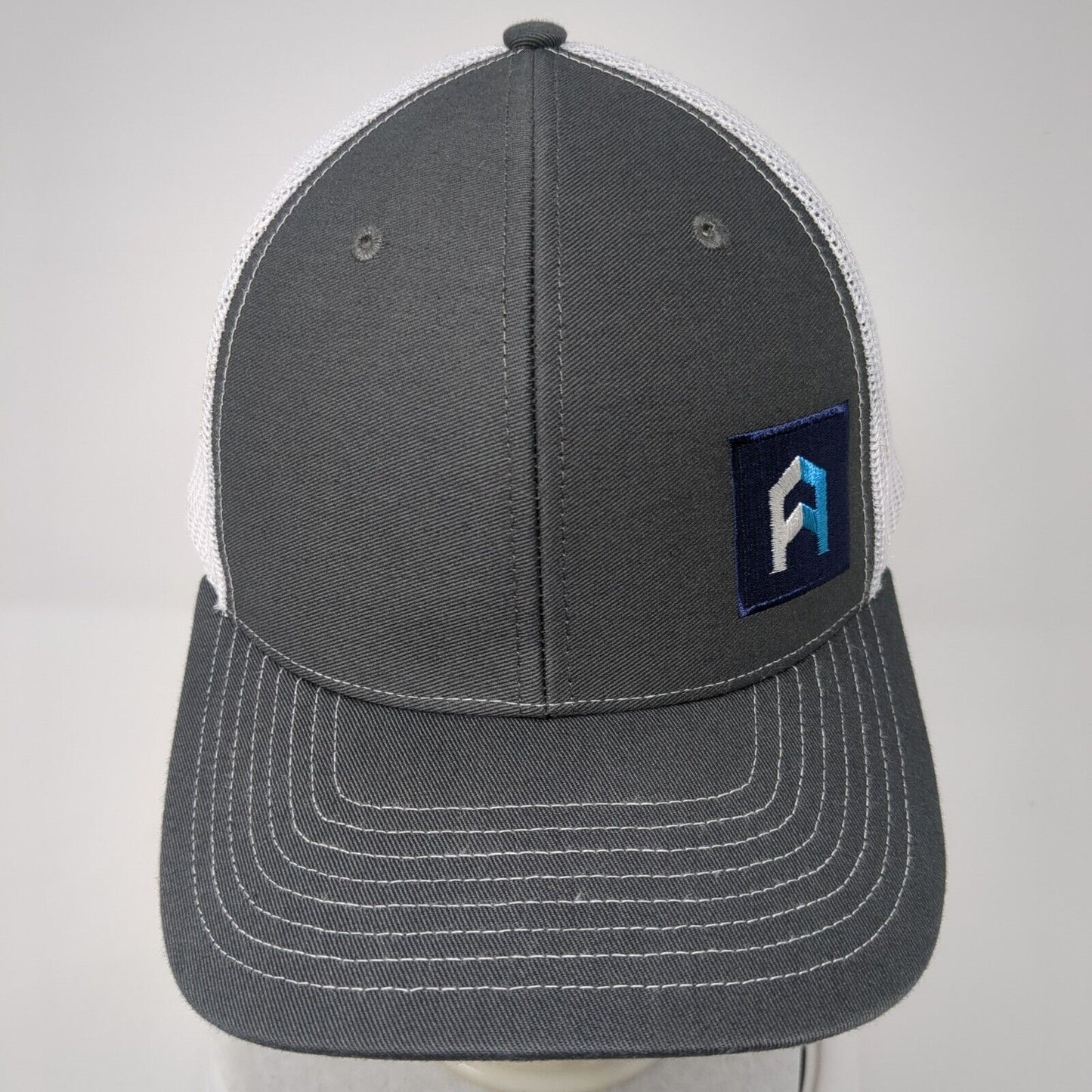 Finance of America Snapback Trucker Hat Gray One Size Mesh Back 6 Panel