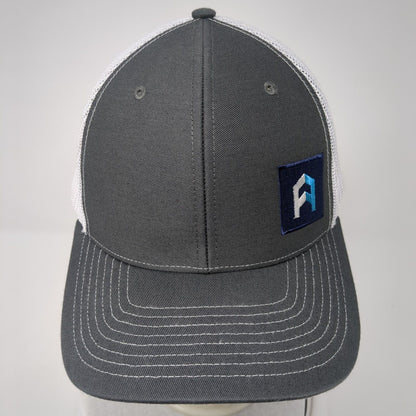 Finance of America Snapback Trucker Hat Gray One Size Mesh Back 6 Panel