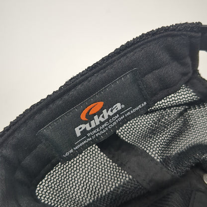 Sage Lakes Snapback Trucker Hat Gray One Size Adjustable Mesh Back Pukka