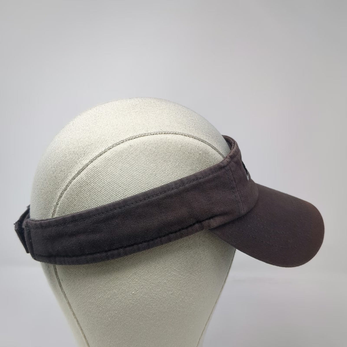 Zephyr FSU Seminoles Noles Gray Visor One Size Strapback Florida State 1851 Hat