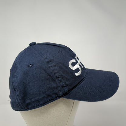 SRF Adult Slideback Hat Blue OS Adjustable Embroidered 6 Panel Outdoor Cap