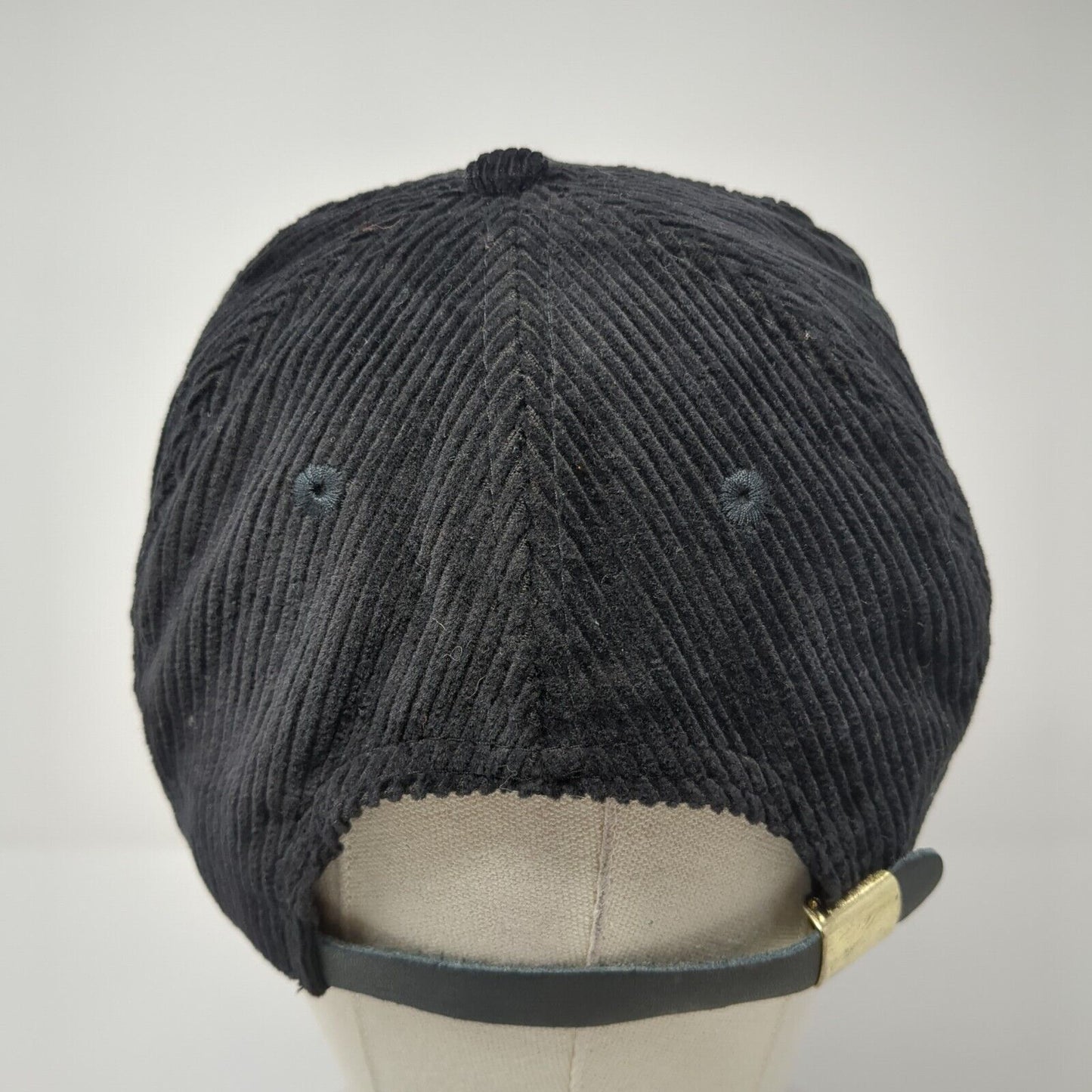 Pacific Rim Construction San Juan Island Snapback Hat Black OS Corduroy Cotton