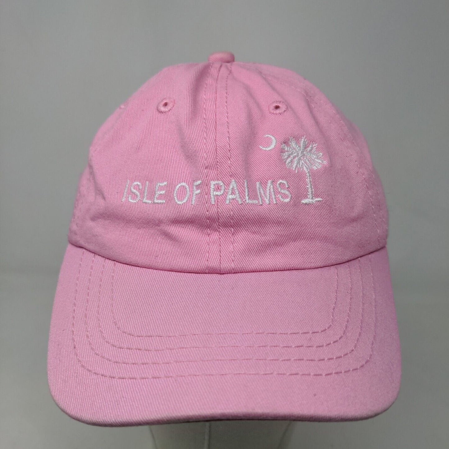 Unbranded Baby Girl's Strapback Hat Pink Embroidered Isle of Palms Logo