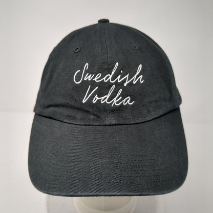 Swedish Vodka Absolut Slideback Hat Black One Size 6 Panel Richardson