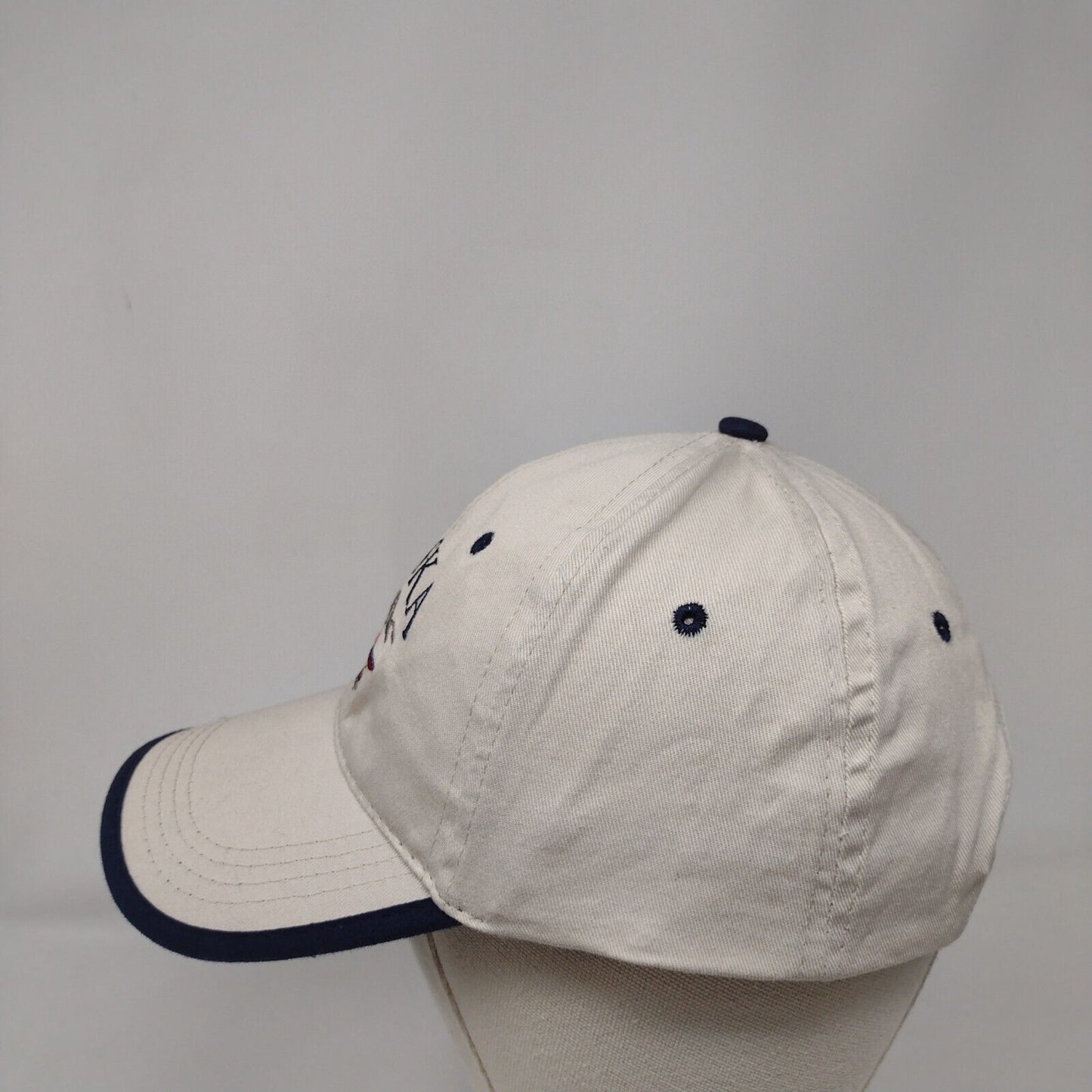 Alaska Snapback Hat Tan One Size Adjustable Embroidered 6 Panel Tonqass Cotton