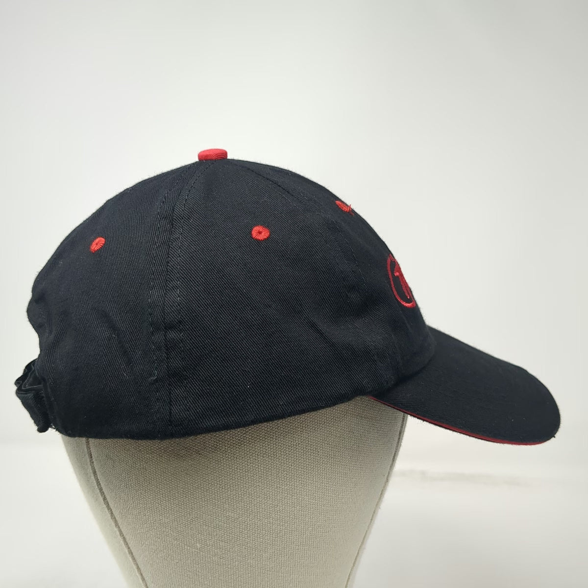 HitWear Transdev Embroidered Logo Black One Size Baseball Cap Strapback Hat