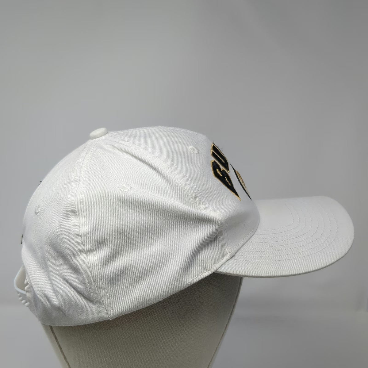 Top of the World Colorado Buffaloes NCAA Snapback Hat White Black Gold One Size