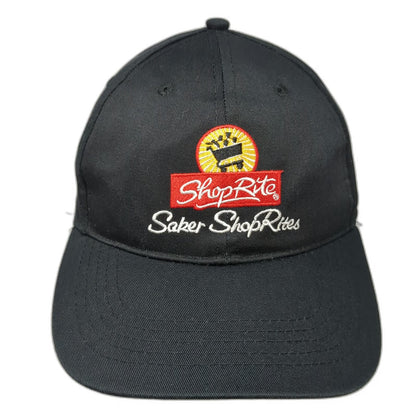MJCORP ShopRite Saker ShopRites Hat Black One Size Baseball Cap Strapback