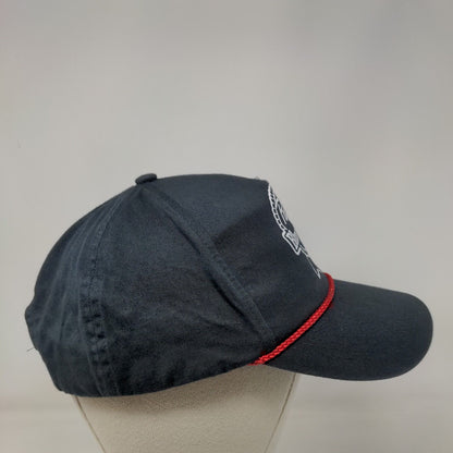 Pabst Blue Ribbon Beer Snapback Rope Hat Blue OSFM Solid Outdoor Cap