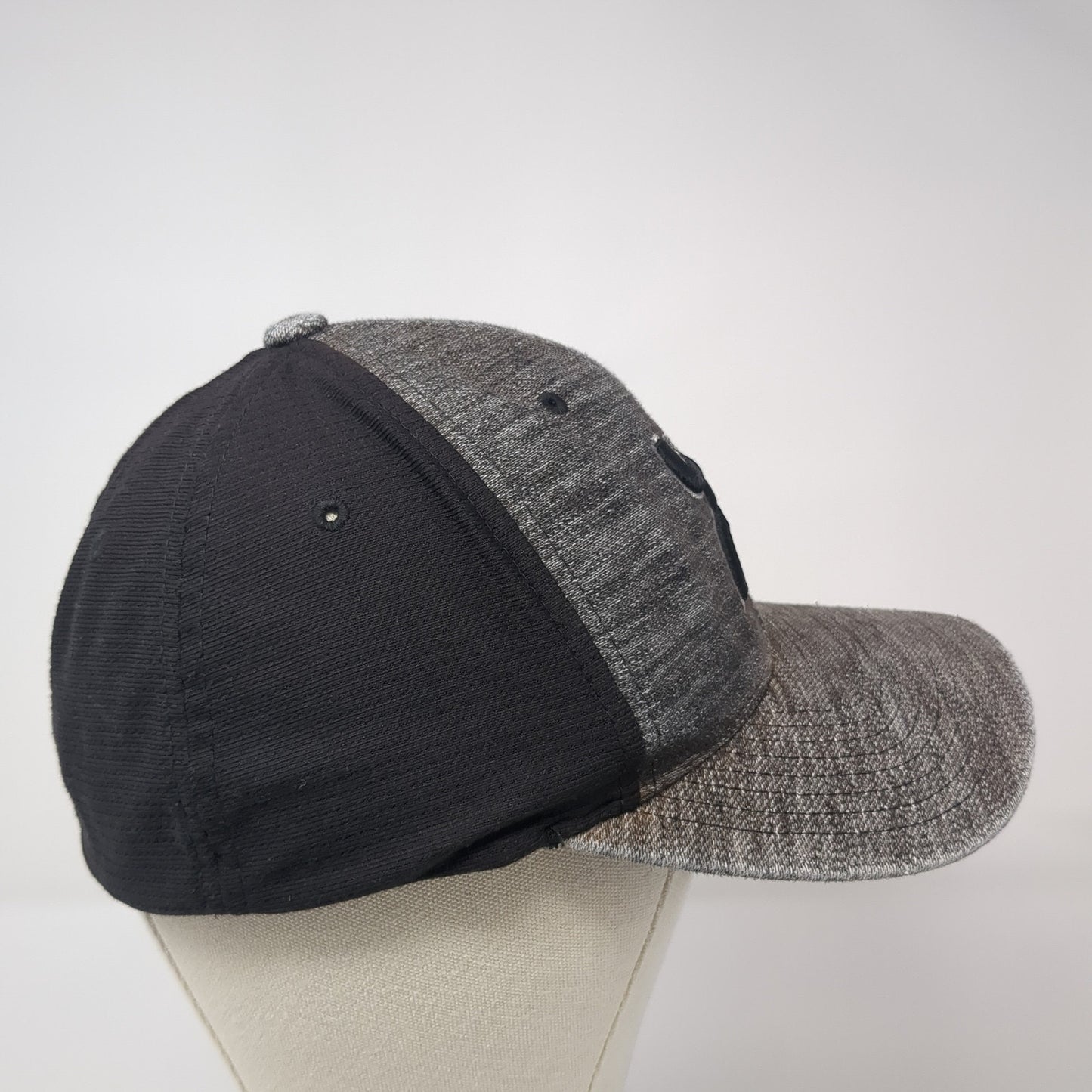 Get Your Hooey Fitted Hat Gray Medium Embroidered Logo Flexfit Colorblock