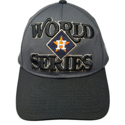New Era MLB Houston Astros World Series Baseball Cap Gray One Size League Champs