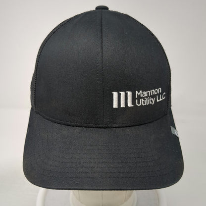 Yupoong Trucker Hat Black One Size Marmon Utility LLC Mesh Snapback Adjustable