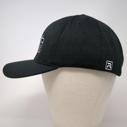 Richardson Baseball Cap Black M Boise ID Bucks 4x4 In God We Trust Stretch Hat