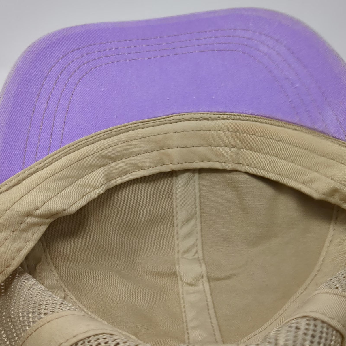 City Hats Trucker Hat Gray Purple One Size Chicago Illinois Patch Mesh Back