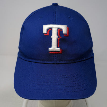 Texas Rangers MLB OC Sports Baseball Cap Blue One Size OSFM Embroidered Logo Hat