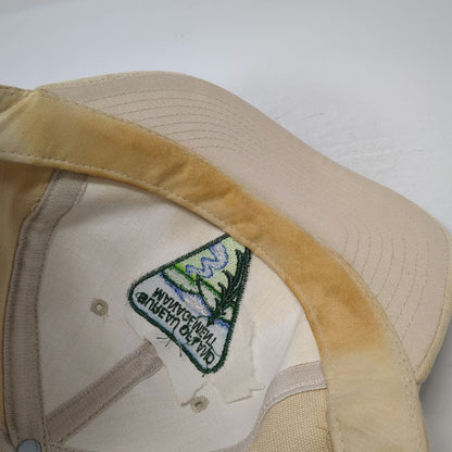 Yupoong Baseball Cap Beige One Size Bureau of Land Management Patch Cotton Hat