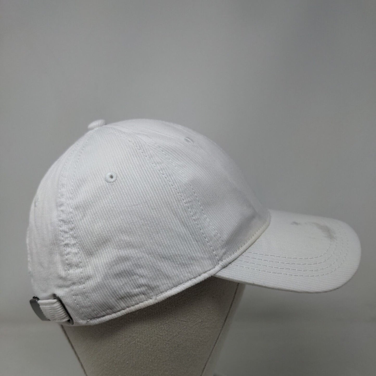 Ben Sherman Slideback Hat White OSFA Embroidered Logo Adjustable