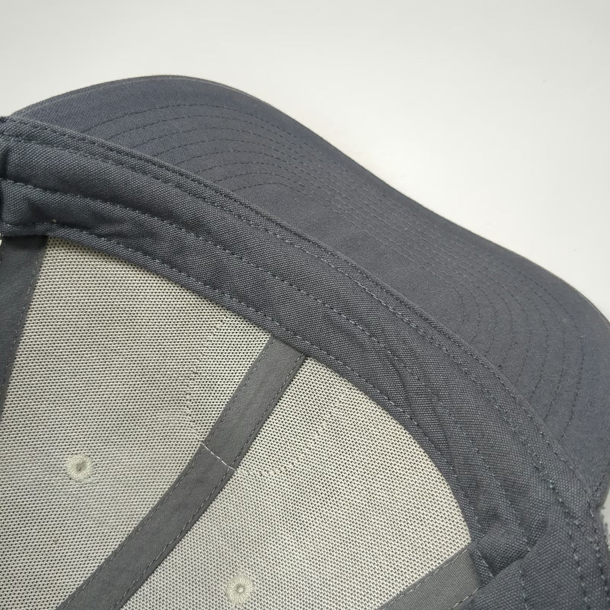 Dutch Bros Trucker Hat Gray One Size Mesh Snapback Windmill Mountain Logo