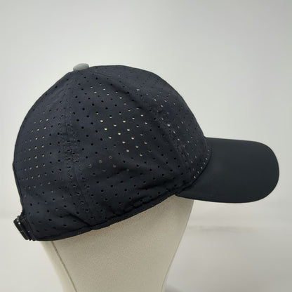 Lululemon Baseball Cap Black One Size Perforated SeaWheeze Reflective Runner Hat