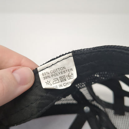 Hot Mess Just Doing My Best Strapback Trucker Hat Gray One Size Ponytail