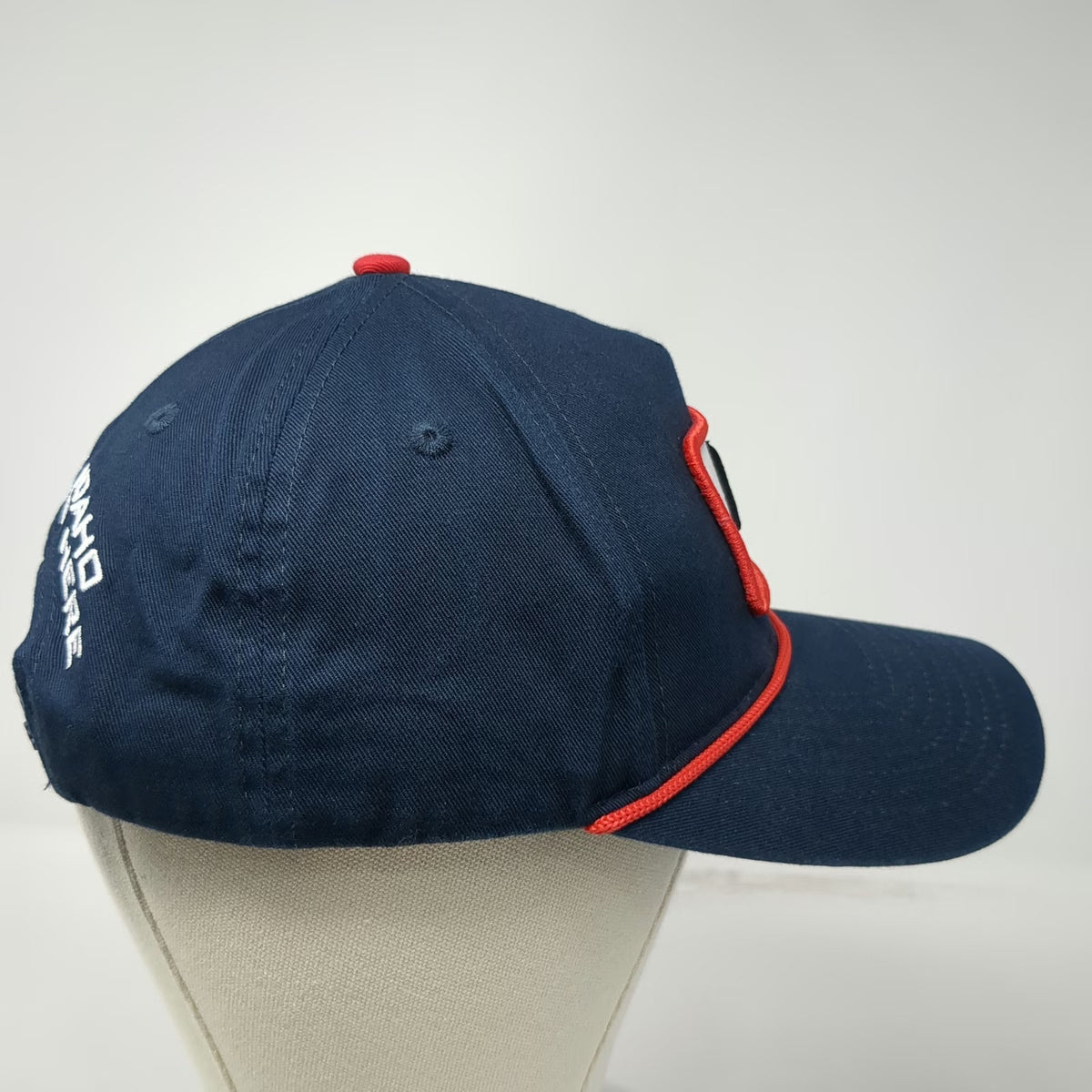 Buck's Bags 5 Panel Blue One Size Farm Bureau Insurance Idaho Rope Snapback Hat