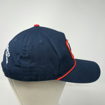 Buck's Bags 5 Panel Blue One Size Farm Bureau Insurance Idaho Rope Snapback Hat
