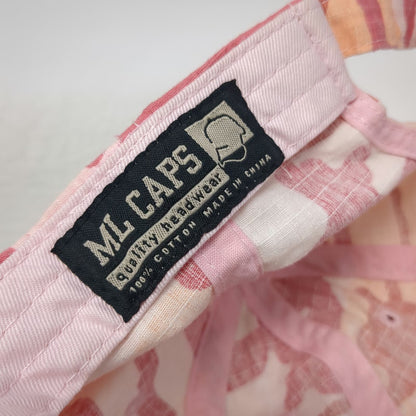 ML Caps Baseball Cap Pink White Orange OSFM Camo Air Force Logo Embroidery Hat