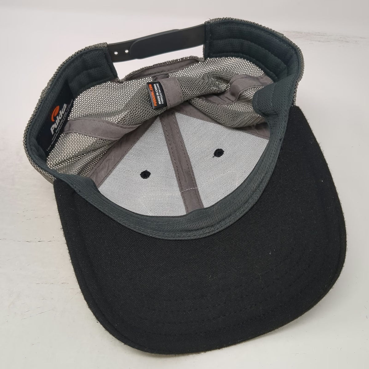 Pukka Snapback Black One Size Canyon Springs Golf Course Mesh Trucker Hat